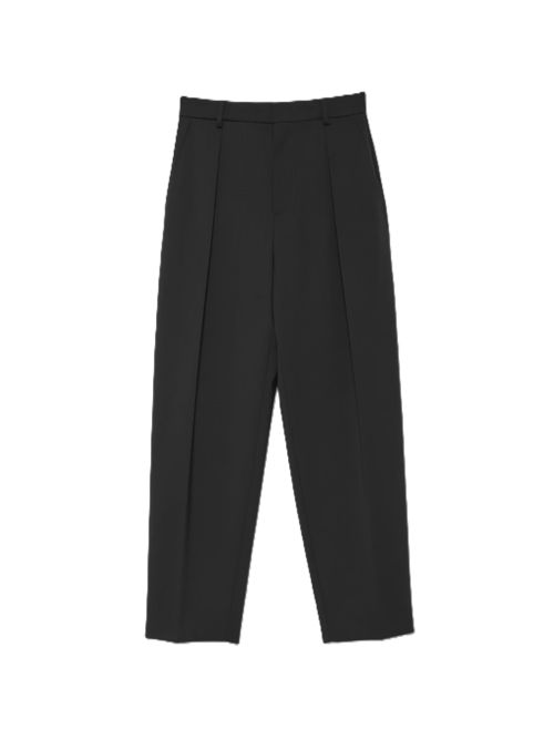 Pleated tailored trousers N°21 | B031 - 3128 - 9000NERO